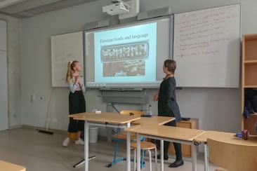 Bei Workshops erfahren die anderen Klassen ebenfalls mehr über Estland
