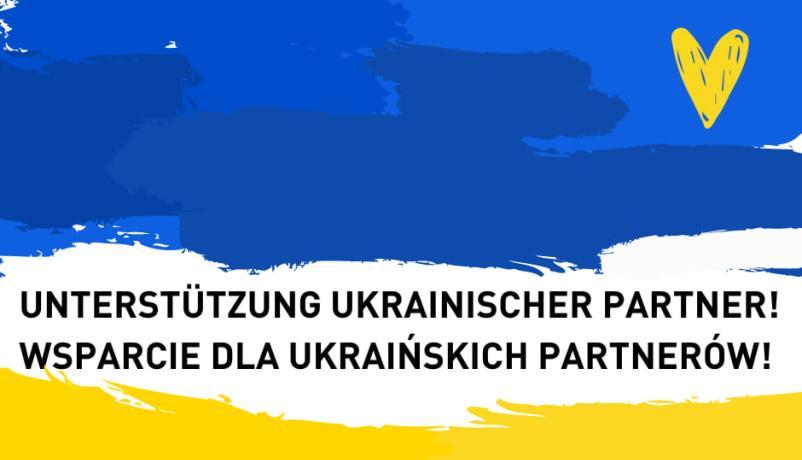 DPJW - Förderung zur Unterstützung ukrainischer Partner einsetzen