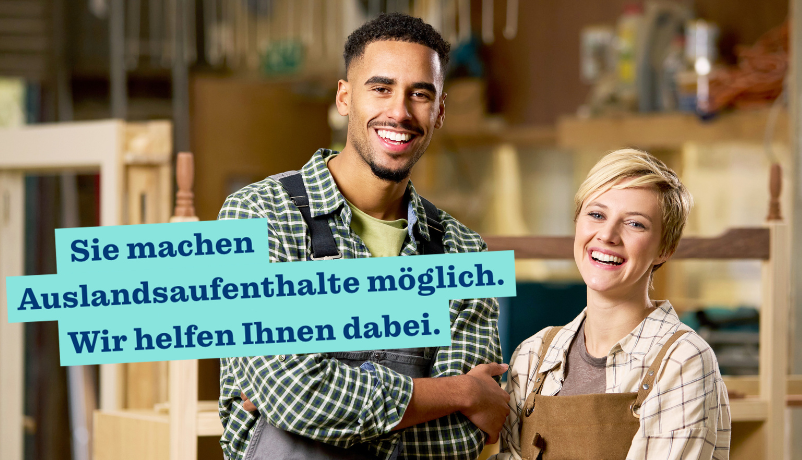 Auslandsaufenthalte während der Ausbildung Auslandsaufenthalte während der Ausbildung