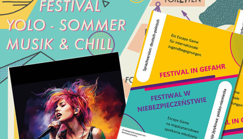 Mehrsprachiges Escape Game "Festival in Gefahr"