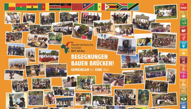 Collage - Niedersächsische Schulen MIT Afrika