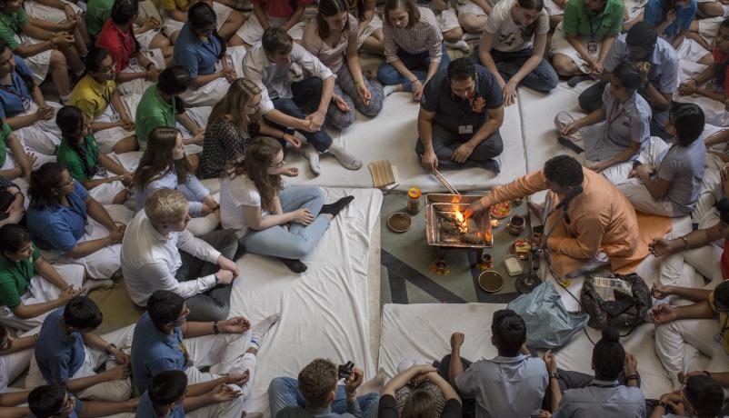 Das Deutsch Indische Klassenzimmer Austausch Macht Schule