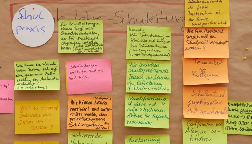 Handlungsspielräume für Schulen - Austausch nachhaltig gestalten Handlungsspielräume für Schulen - Austausch nachhaltig gestalten