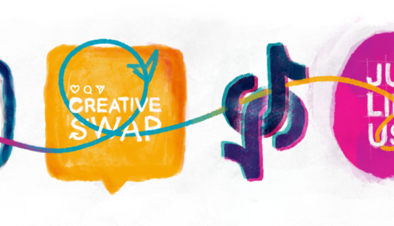 Logos Creative Swap und Just like us