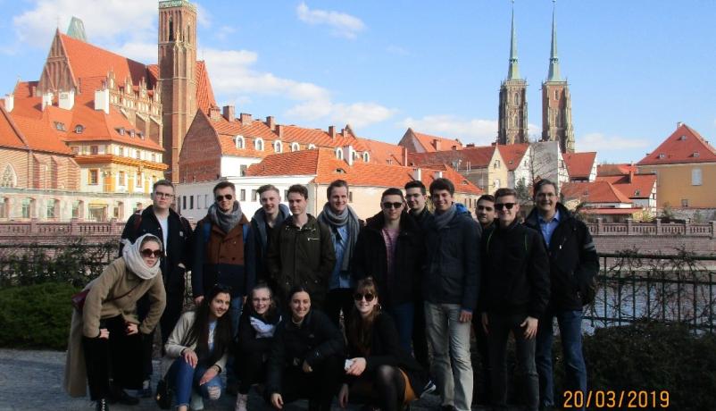 Breslau Gruppenbild Dominsel