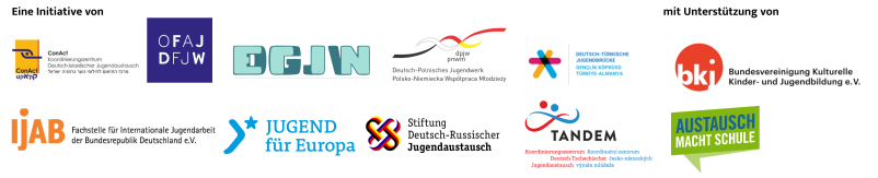 Logos der Veranstalter der Info- und Vernetzungstage Kultur