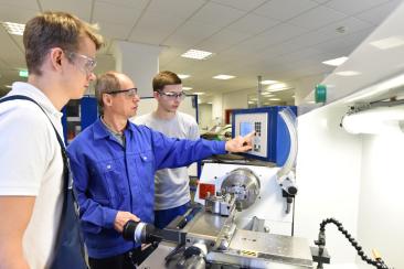 Auszubildende im Austausch