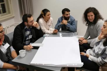 YFU Multiplikatorenaustausch: Die Teilnehmenden in den Workshops