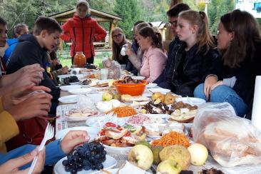 Picknick in den Karpaten