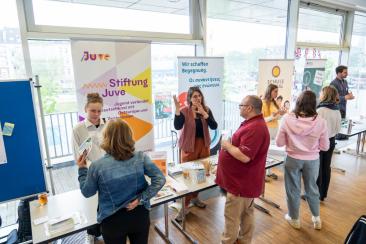 Organisationen des Jugend- und Schüleraustauschs stellen ihre Angebote vor.