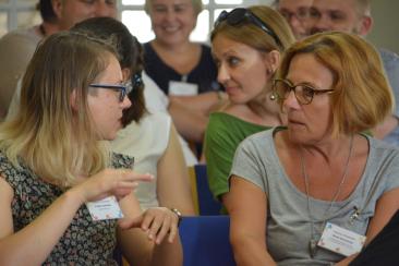 Diskussionen auf der Konferenz "Bildungsaspekte schulischer Austauschprojekte in Polen"