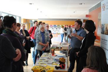 Trägerstand auf dem Info- und Vernetzungstag Hannover