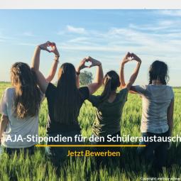 AJA-Stipendien für den internationalen Schüleraustausch 