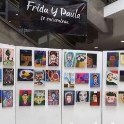 Ausstellung mit Schülerbildern – inspiriert von Frida Kahlo und Paula Modersohn-Becker