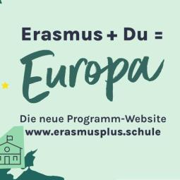 Erfahren Sie auf erasmusplus.schule mehr über die Förderung für Schulen und Kitas