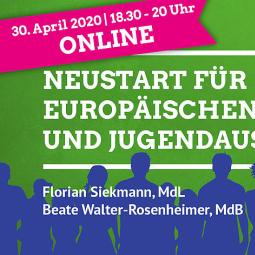 Webinar: Neustart für den europäischen Schüler- und Jugendaustausch, 30.04.20
