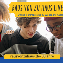 Illustration zu Online-Vortragsreihe 30 Jahre Eurodesk Deutschland