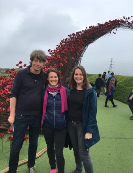 Stefan Bues (Projektleiter, D), Anja Sczilinski (Regisseurin, Junges Resi), Christine Riesenhuber (Projektleiterin, D)