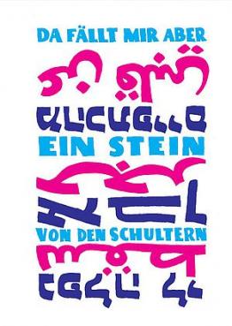 „Da fällt mir aber ein Stein von den Schultern“ „Da fällt mir aber ein Stein von den Schultern“