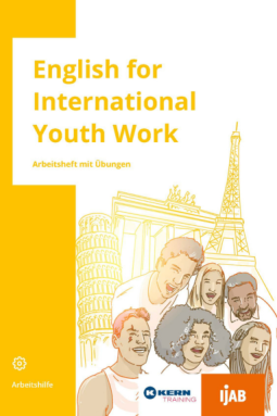 Cover der Broschüre English for International Youth Work. Arbeitsheft mit Übungen