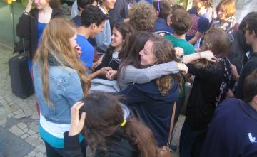 Palermo: Abschied am Bus